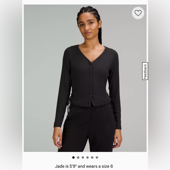 Lululemon Side Clinch Cardigan - Picture 2 of 7